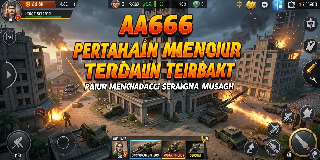 Tampilan luar biasa dari gameplay Tower Defense yang menegangkan.
