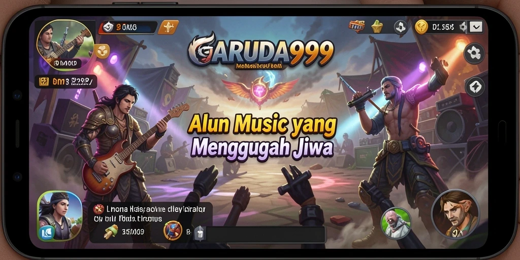 Tampilan gameplay yang menarik dan interaktif dari GARUDA999.