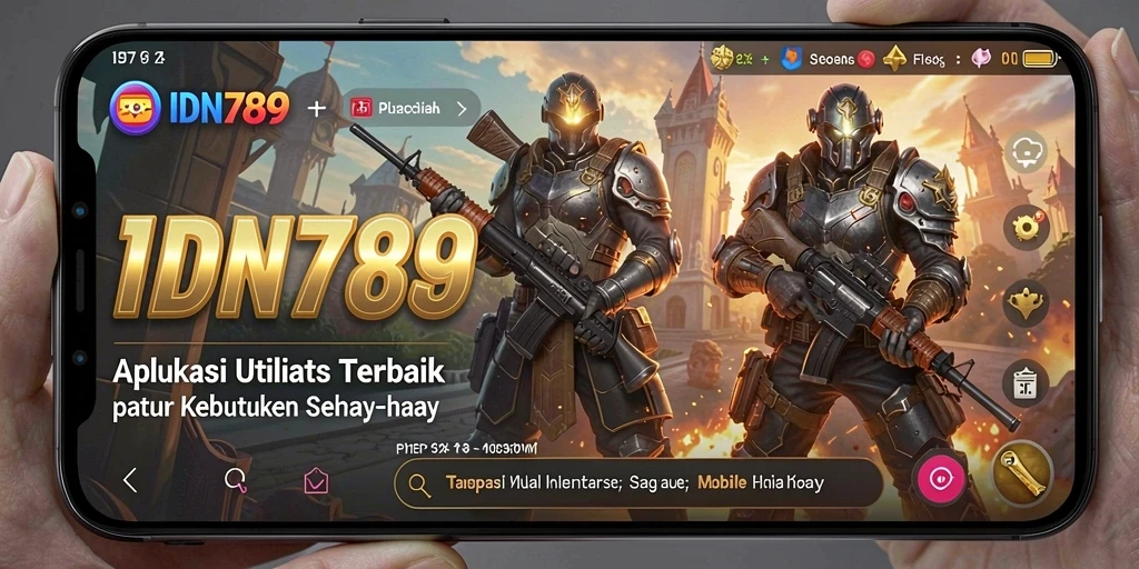 Tampilan screenshot utama IDN789 menunjukkan tampilan antarmuka yang intuitif dan fitur yang bermanfaat.