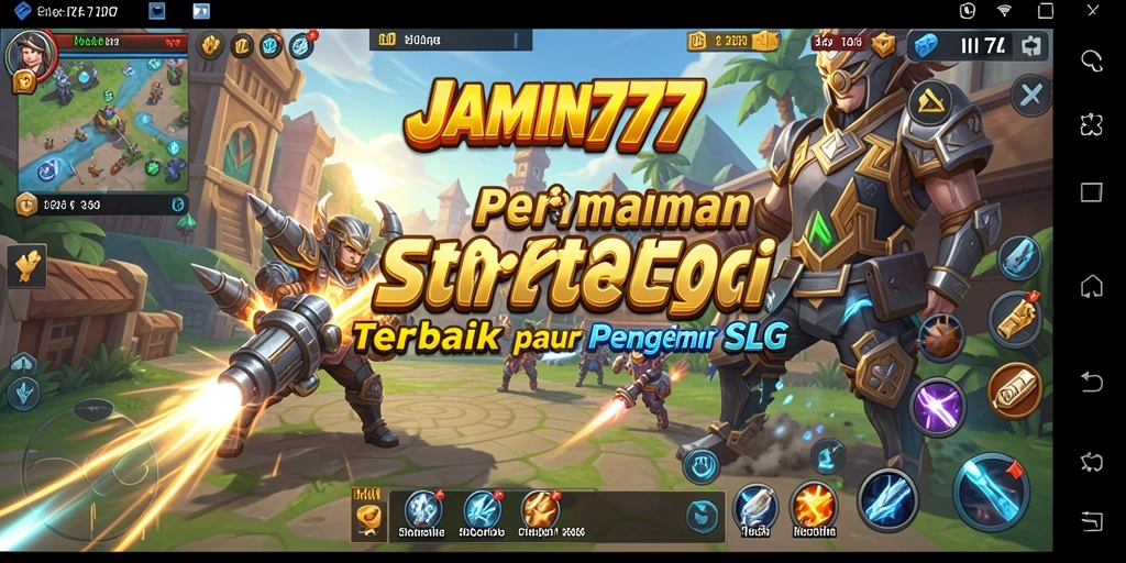 Menampilkan gameplay seru dengan berbagai strategi pertempuran.