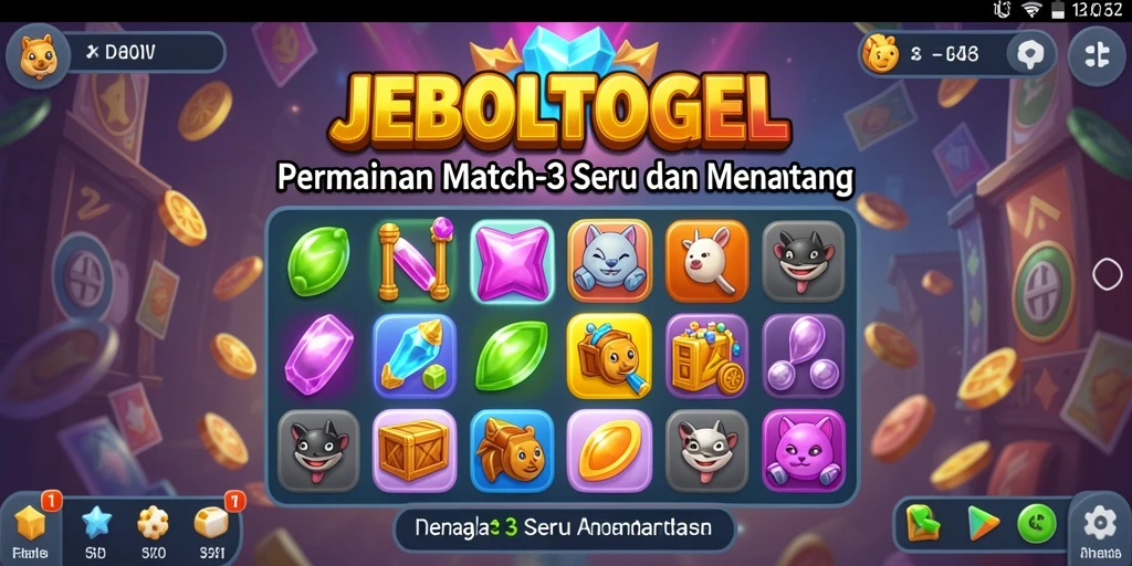 Gameplay JEBOLTOGEL yang seru dan penuh warna