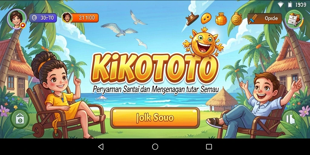 Tampilan gameplay KIKOTOTO yang seru dan menarik.
