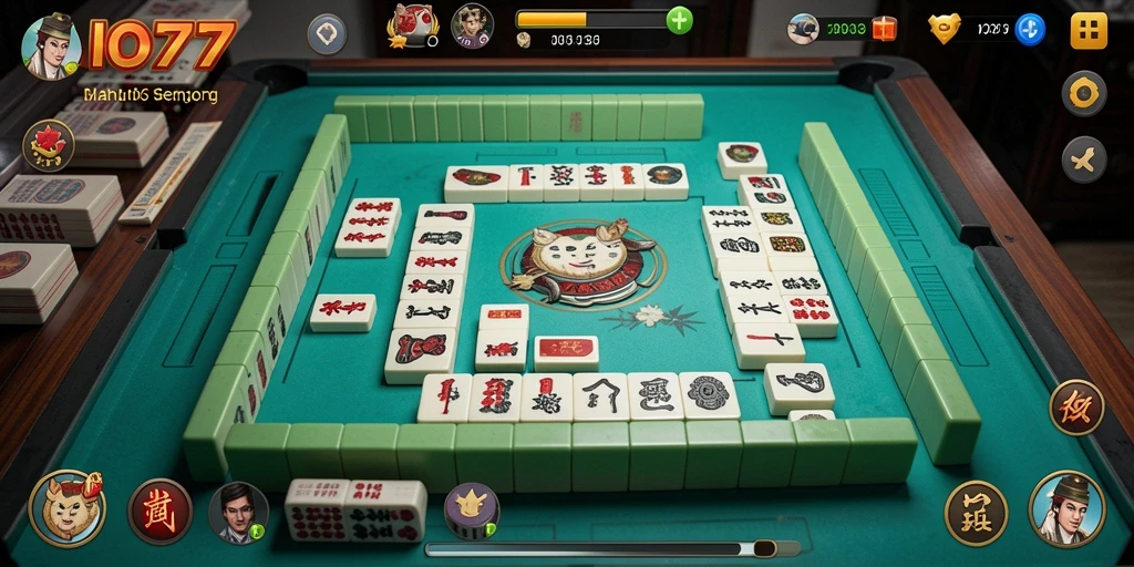 Tampilan gameplay menarik dari VIO77 yang menantang di Mahjong.
