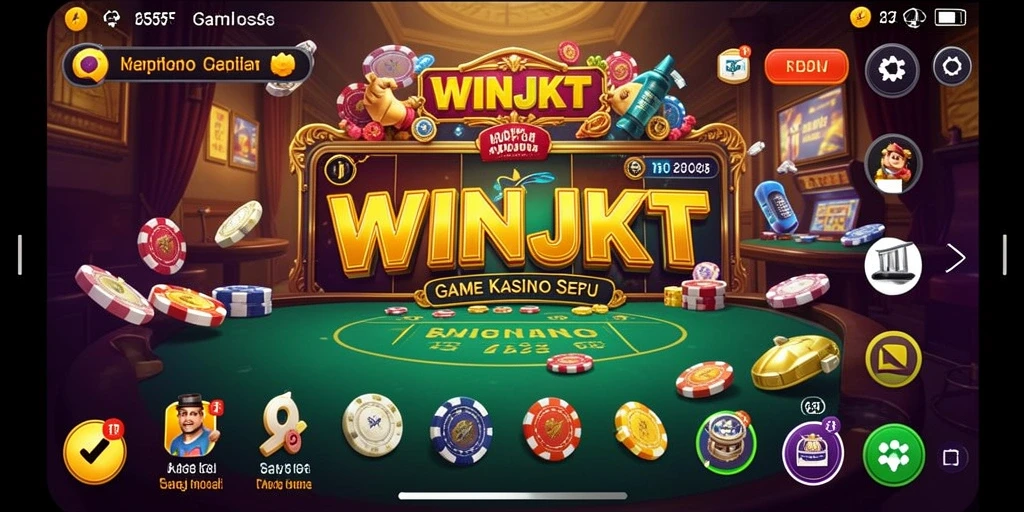 Gambaran gameplay menarik dari permainan Kasino di WINJKT.