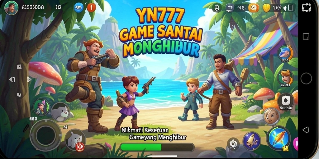 Screenshot menunjukkan pemain tengah menikmati gameplay Casual yang menyenangkan.